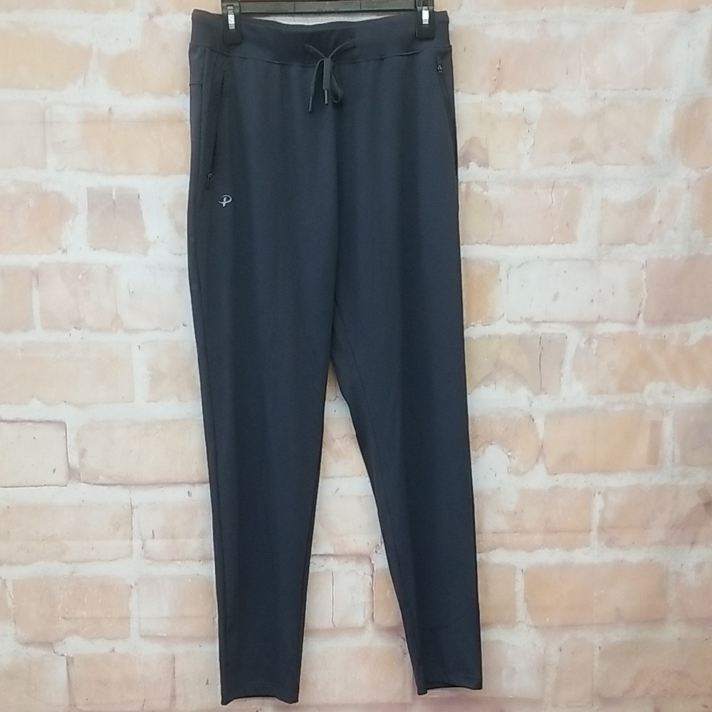 NWT PUDOLLA Size M Women's Gray Jogger Pants